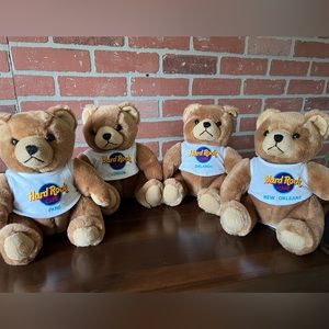 Vintage Hard Rock Cafe Bears (NWOT)